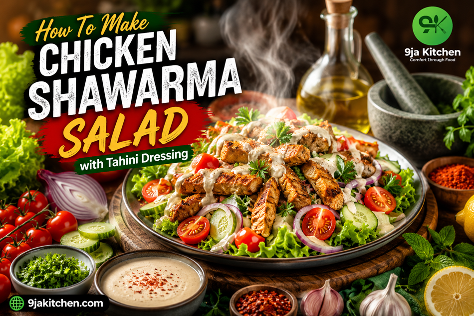 Chicken Shawarma Salad
