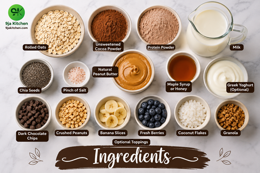 high protein overnight oats