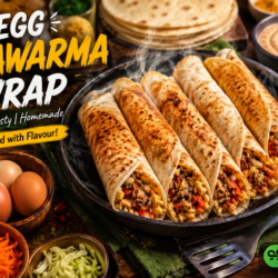Egg Shawarma Wrap