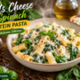 Goats Cheese and Spinach Protein Pasta
