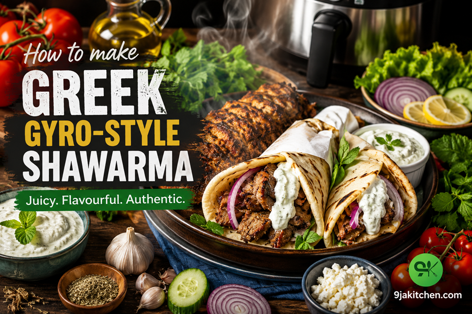 Greek Gyro-Style Shawarma