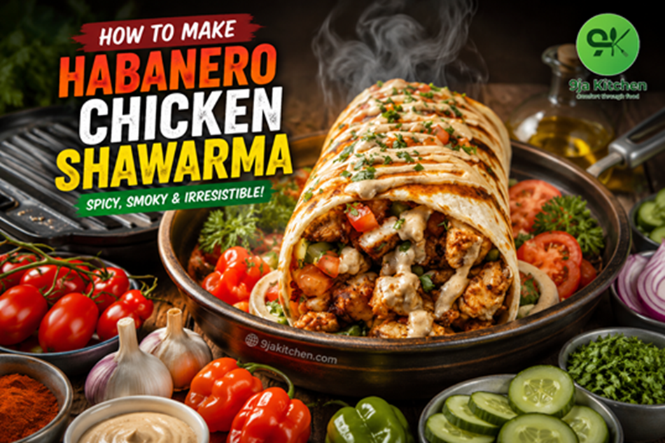 Habanero Chicken Shawarma