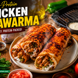 High-Protein Chicken Shawarma