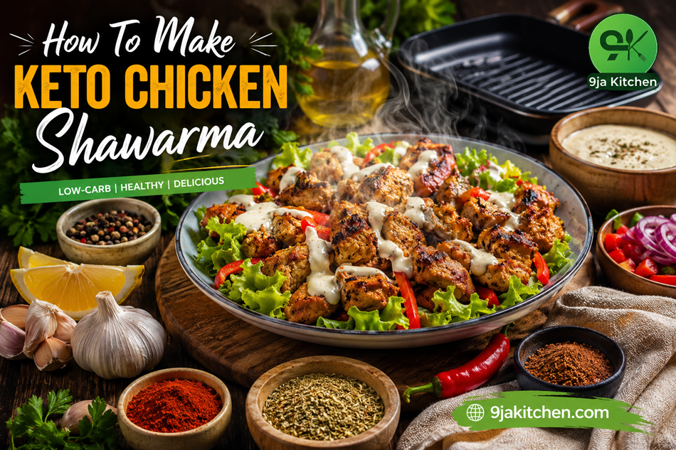 Keto Chicken Shawarma