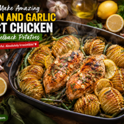 Lemon Garlic Roast Chicken