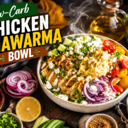 Low-Carb Chicken Shawarma Bowl