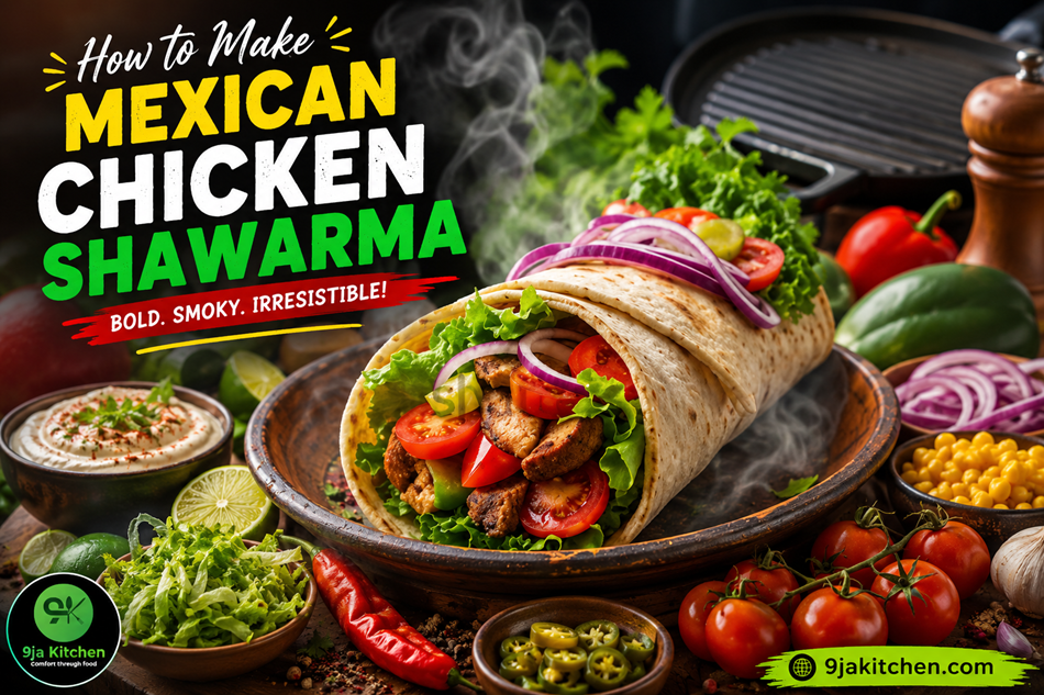Mexican Chicken Shawarma