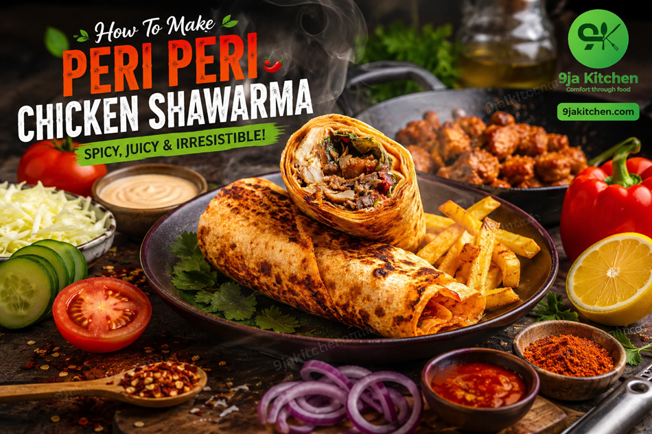 Peri Peri Chicken Shawarma