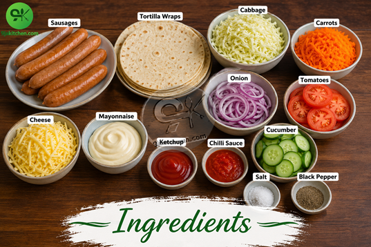 how to make sausage shawarma