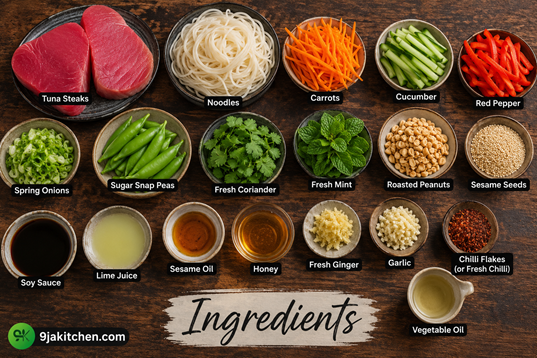 seared tuna recipe