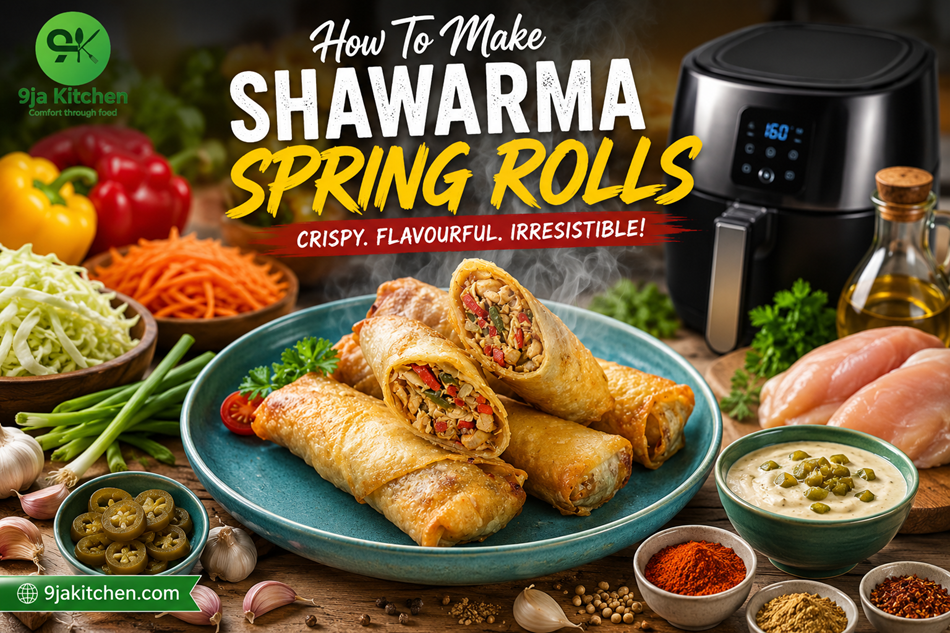 Shawarma Spring Rolls