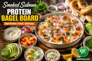How to Make Smoked Salmon Protein Bagel Board: A Spectacular Protein-Packed Delight 🥯✨💪