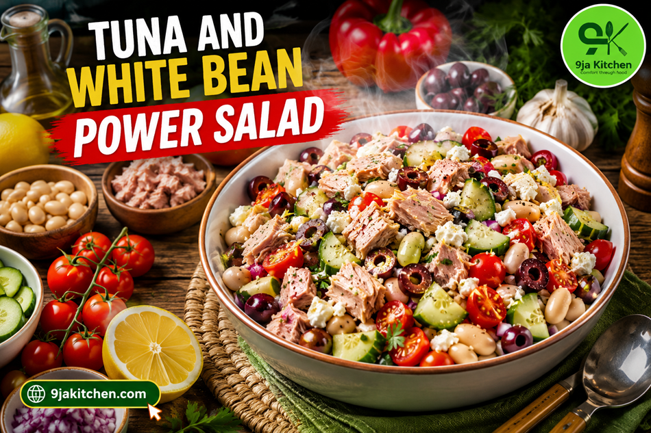 Tuna and White Bean Power Salad