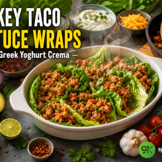 Turkey Taco Lettuce Wraps