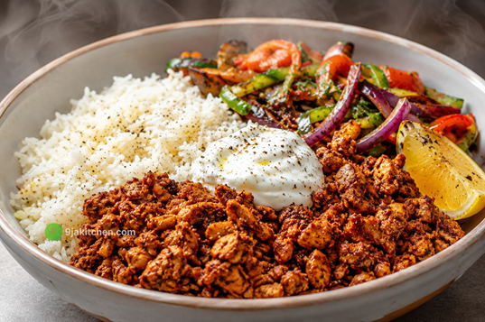 homemade shawarma