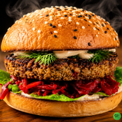 vegetarian burger alternative