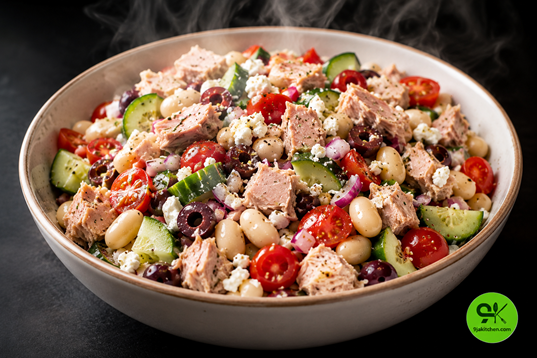 Mediterranean tuna salad