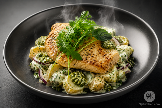 easy pesto chicken alternative