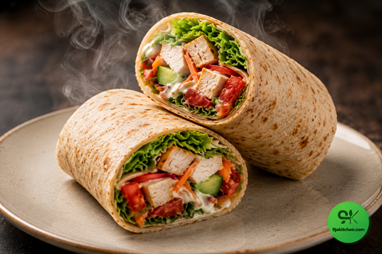 How to Make Whole Wheat Shawarma: A Delicious Healthy Delight 🌯🔥✨ 4 low calorie shawarma