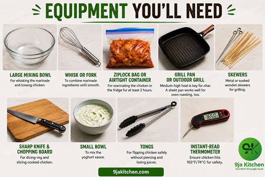 shawarma equipment with Ziplock Bag or Airtight Container