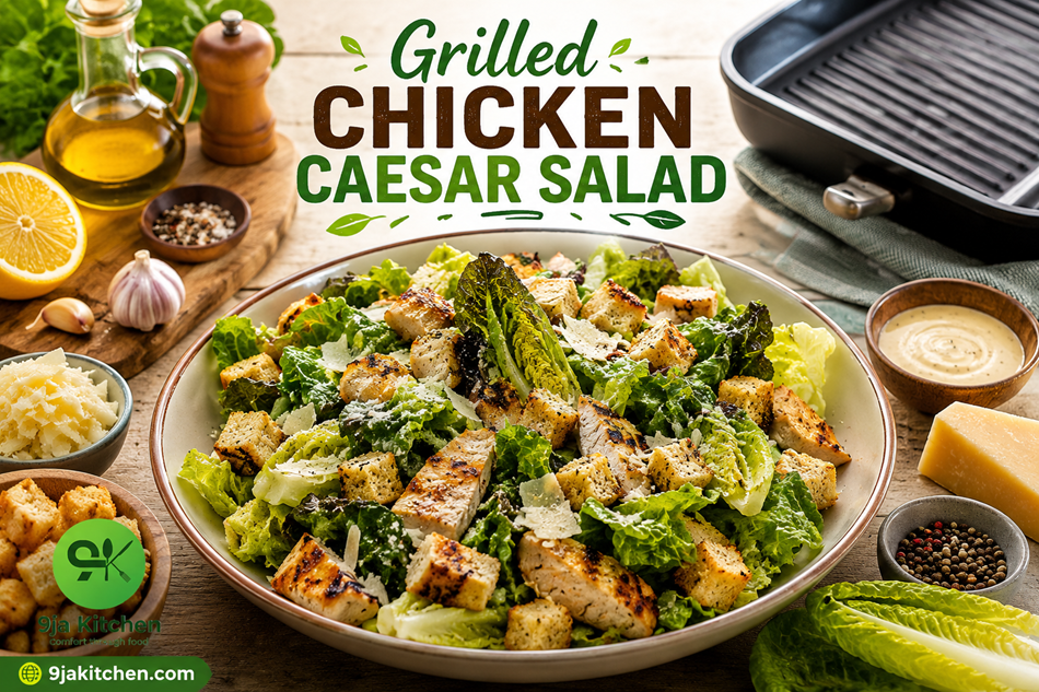 Grilled Chicken Caesar Salad