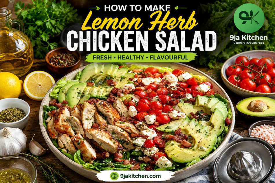 Lemon Herb Chicken Salad