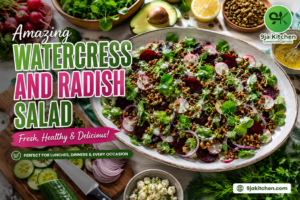 Amazing Watercress And Radish Salad – Ultimate Fresh Summer Recipe🥗🌿