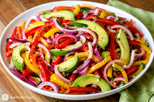 creamy avocado salad