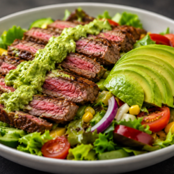 How to Make Avocado Steak Salad: A Delicious Flavour-Packed Delight🥑🥩✨ 6 avocado salad recipe
