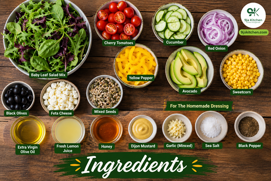 healthy salad recipe