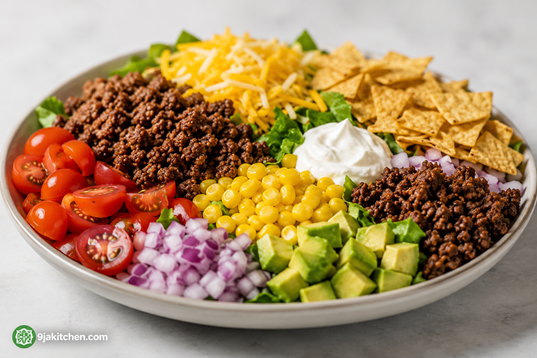 ground beef salad