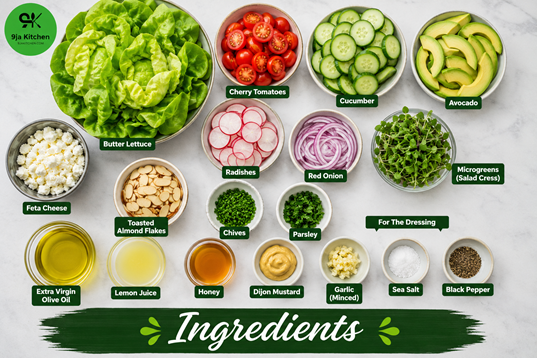 healthy salad recipe