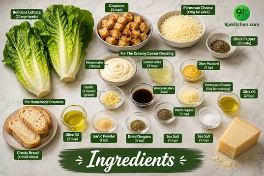 classic Caesar salad recipe
