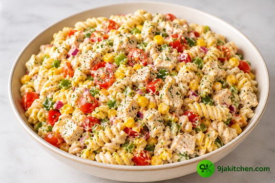 How To Make An Amazing Chicken Pasta Salad Recipe 🥗 4 homemade chicken pasta salad