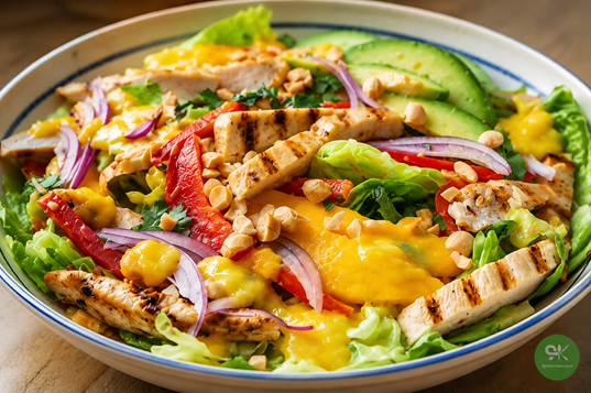 fresh mango salad