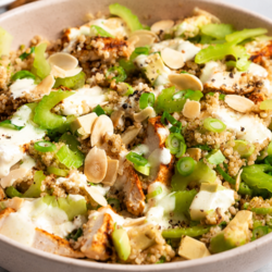 Mediterranean chicken salad