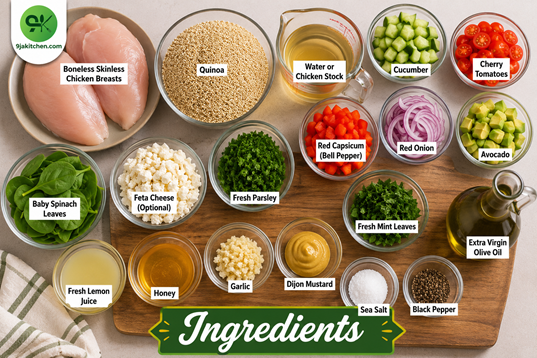 healthy chicken salad