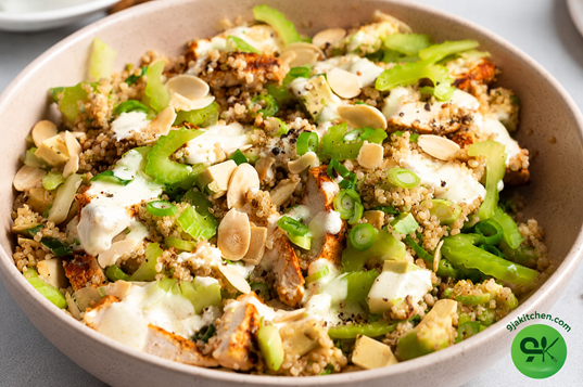 Mediterranean chicken salad