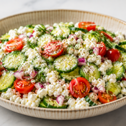 healthy cottage cheese salad