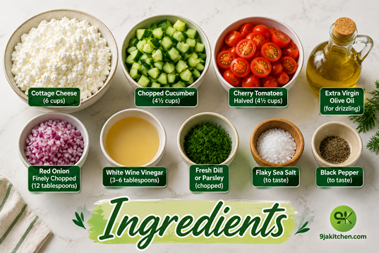 cottage cheese salad recipe