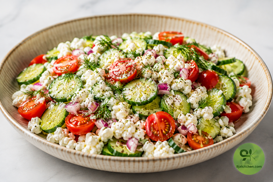 healthy cottage cheese salad