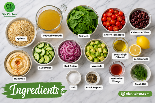 Mediterranean bowl recipe