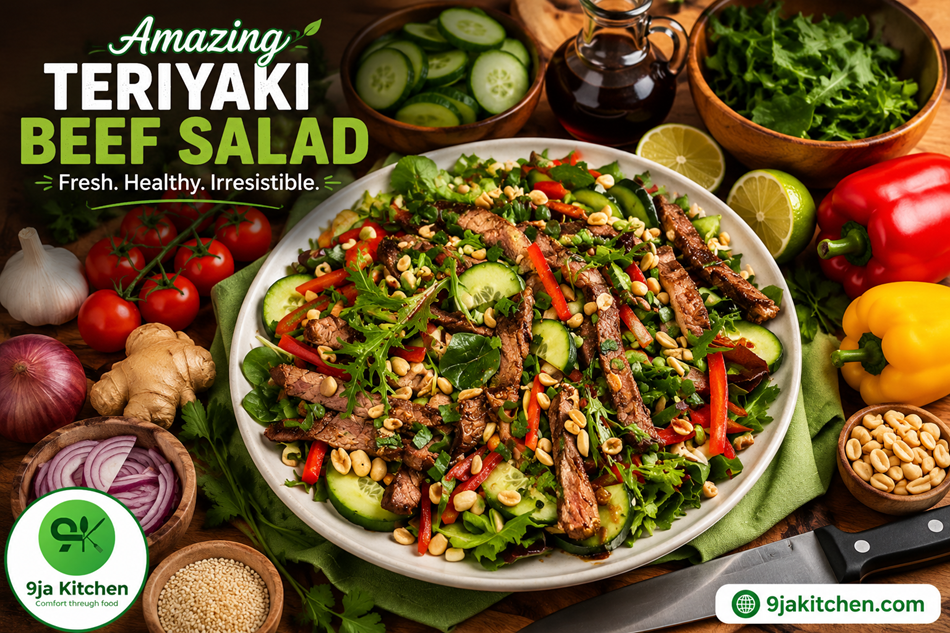 Teriyaki Beef Salad