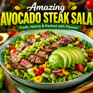 Avocado Steak Salad