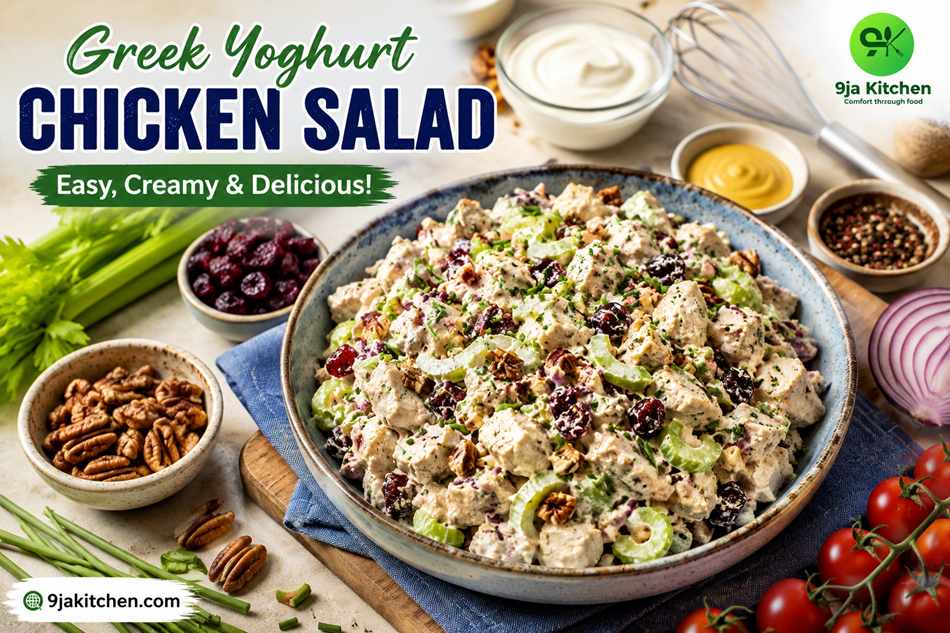 Greek Yoghurt Chicken Salad