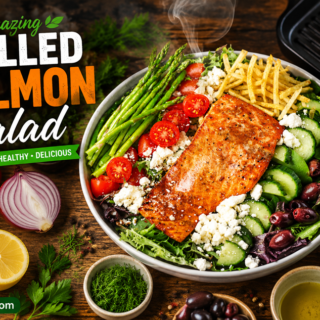 Grilled Salmon Salad