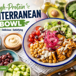 High-Protein Mediterranean Bowl