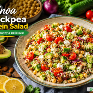 Quinoa Chickpea Protein Salad