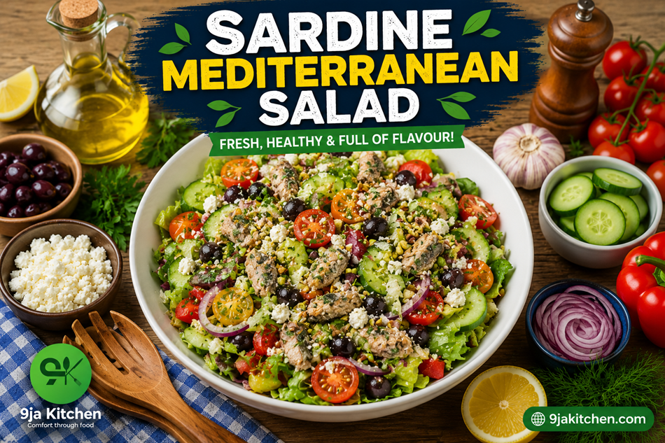 Sardine Mediterranean Salad