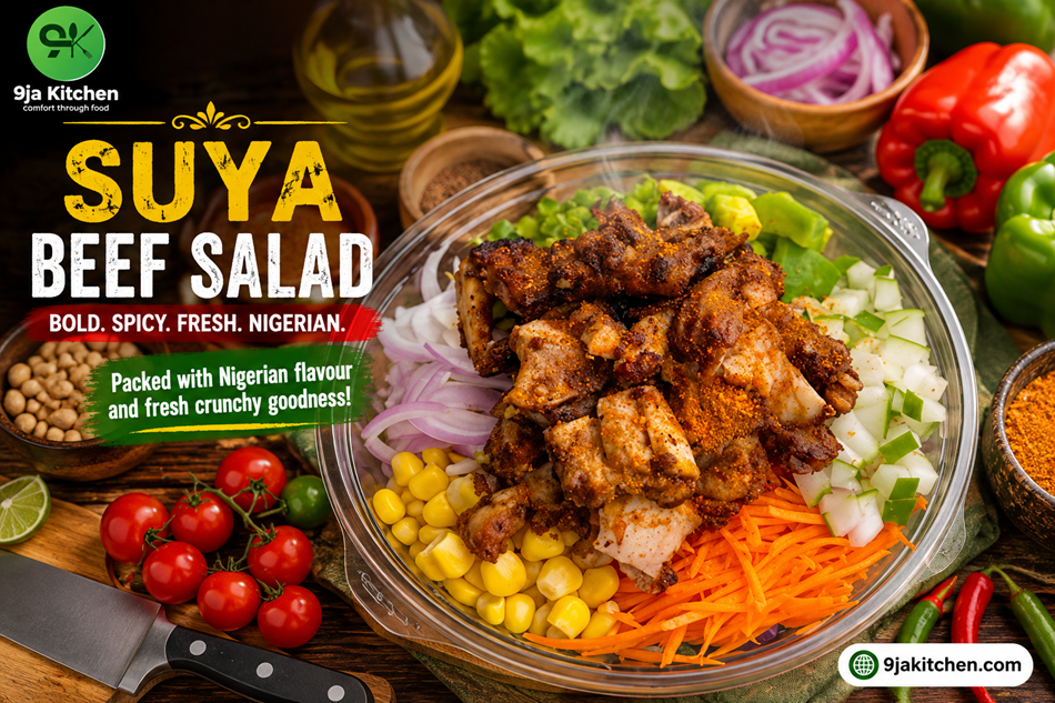 Suya Beef Salad